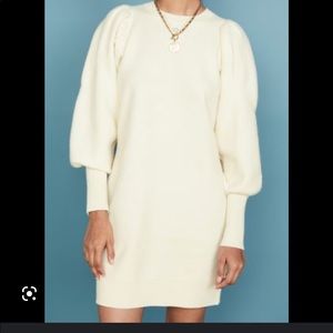 Ulla Johnson Viviana dress cream size small worn once